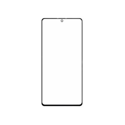 LENS WITHOUT OCA SAMSUNG A71/A715 BLACK  LENS WITHOUT OCA SAMSUNG A71/A715 BLACK